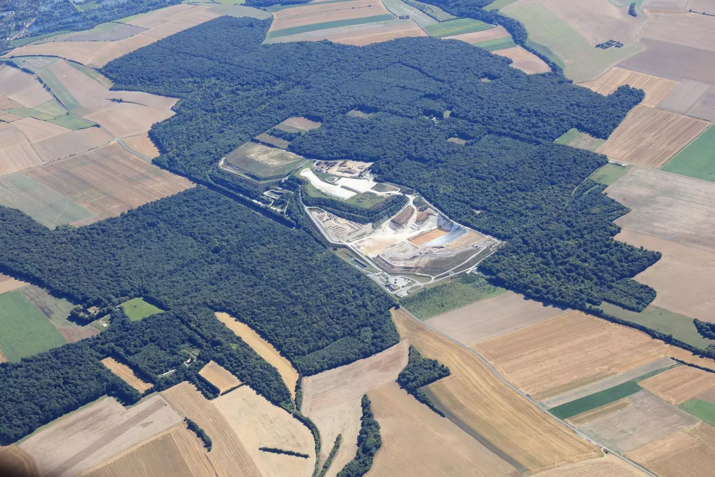 Vue aérienne de la SECODE