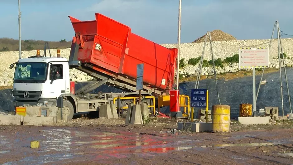 une plateforme de valorisation des déchets