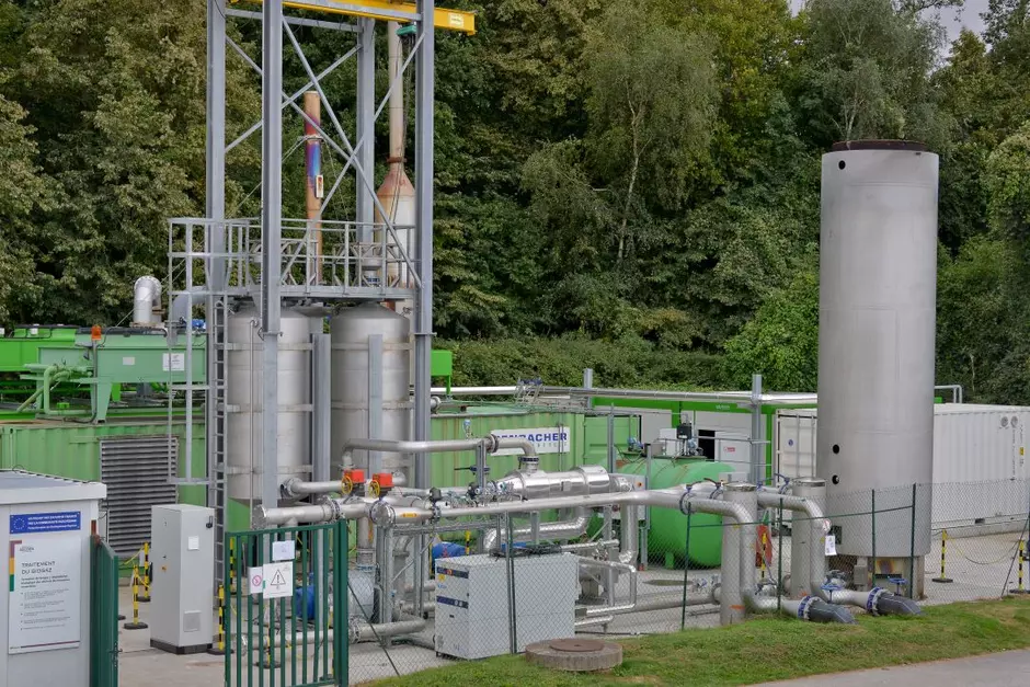 Filtration du biogaz